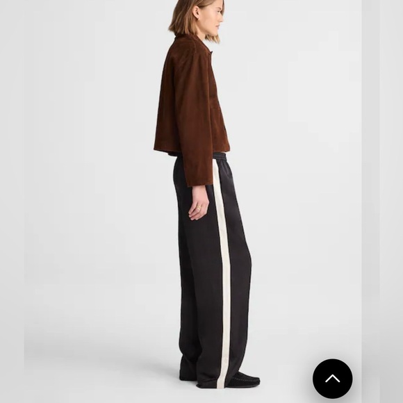 Madewell Pants - Madewell brand new silky pull on traxk pant small S $118